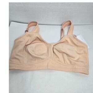 NWT-Amoena Marlena NatureXX Seamless Soft Cup Bra 2167N Nude Size 34D